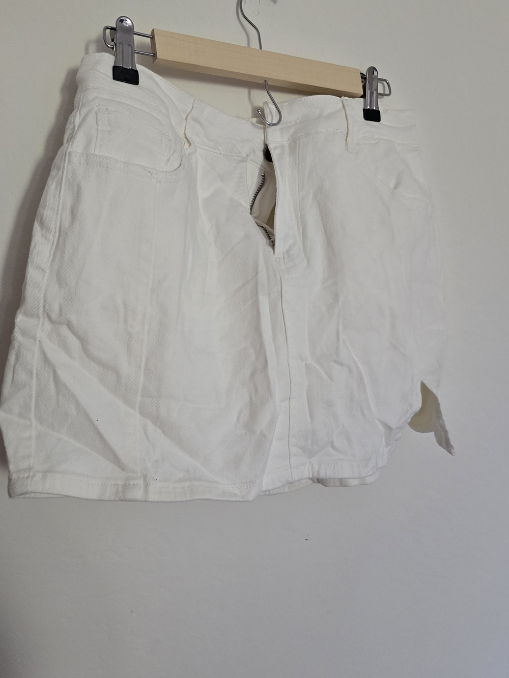 White Denim Skort with Built-In Shorts | Size XL | NWOT